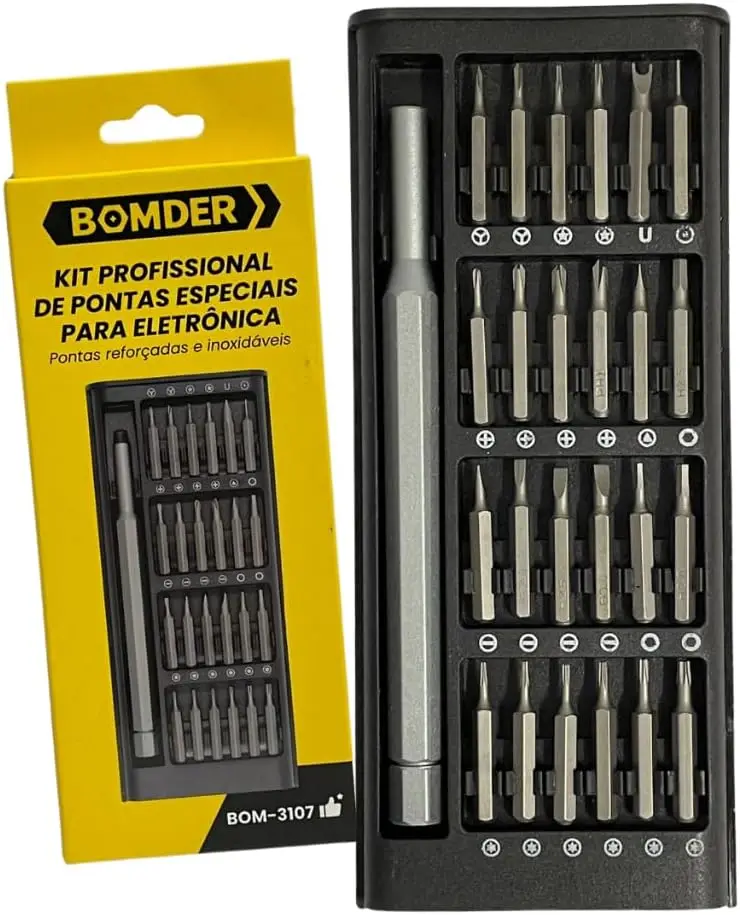 A31bb4f5ec42e4c9b9adf384e21563b02W.webp Conjunto Chave de Fenda 24 Pontas - Image 1
