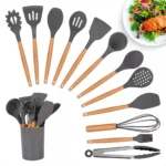Kit 12 Colheres de Cozinha