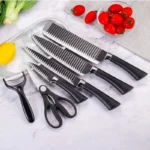 Conjunto de Facas de Cozinha com 6 Laminas