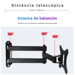 Suporte Ajustável Tv Monitor - Imagem 17