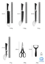 Conjunto de Facas de Cozinha com 6 Laminas - Imagem 5