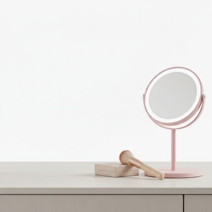Início 23 Produtos de beleza e cuidados pessoais em ambiente minimalista