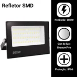 Refletor Led 200W - Imagem 2
