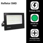 Refletor Led 200W - Imagem 4