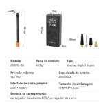 Compressor de Ar Portátil - Imagem 6